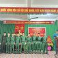 Gặp mặt, giao nhiệm vụ, tặng quà cho công dân nhập ngũ năm 2024